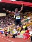 Will Claye, long jump, 2012 Samsung Diamond League, Birmingham.